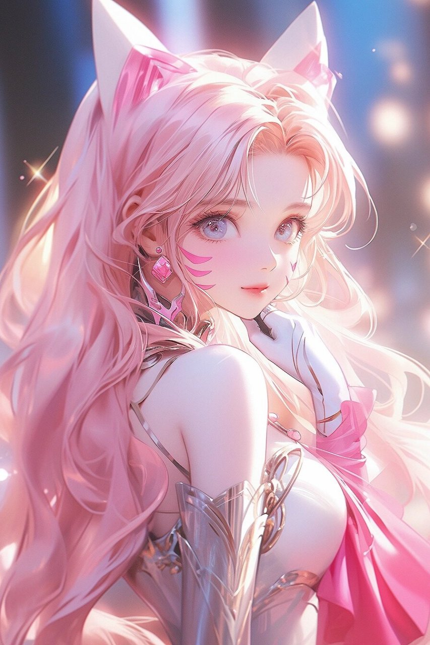 8k动漫壁纸 甜心教主 美少女战士小小兔  这真的不是阿狸吗 好美啊