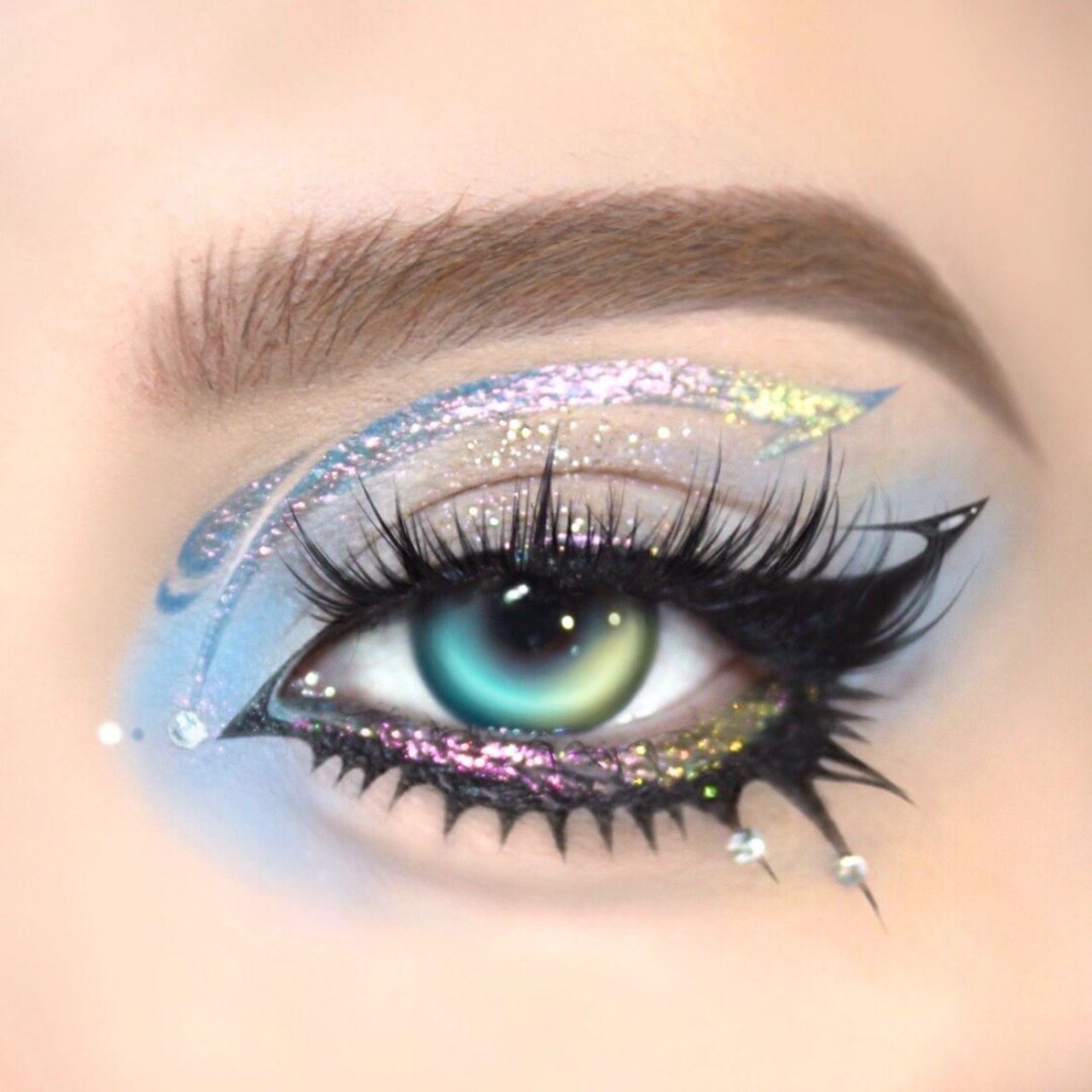 眼妆合集|又被彩色眼妆秒到了!  这也太好看了吧,赶紧码住!