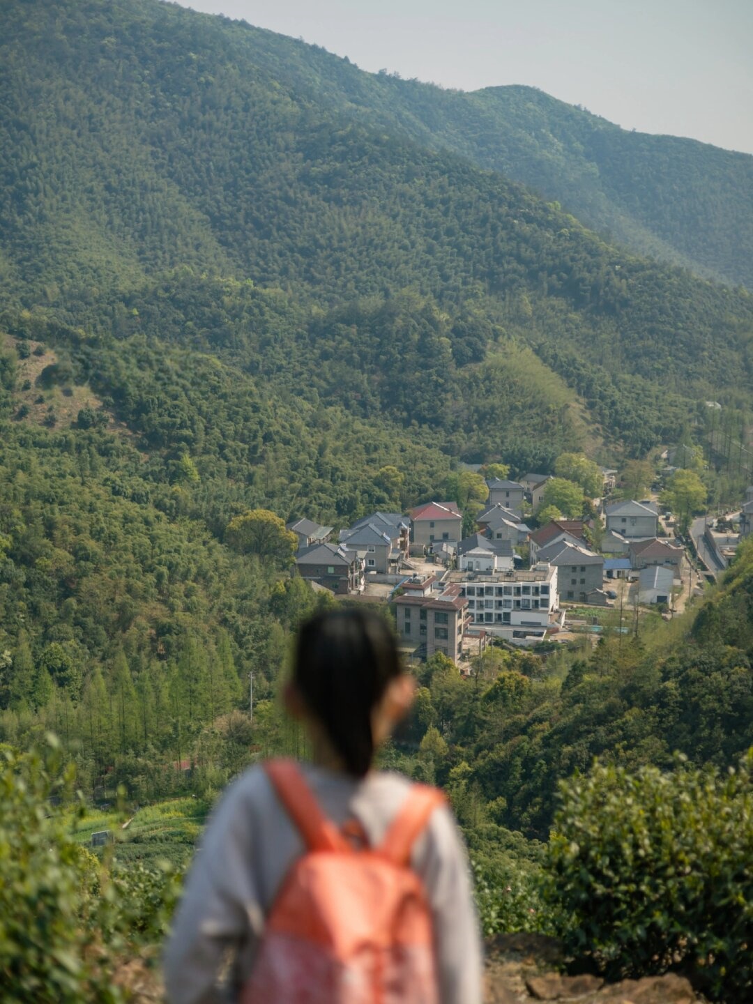 德清莫干山劳岭古道亲子徒步  莫干山自驾游的劳岭村景区是一个小众