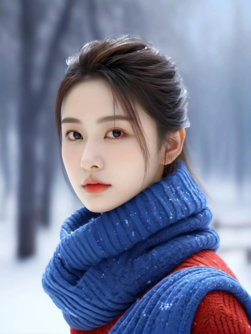 一颦一笑很倾城,妩媚多姿女儿情.