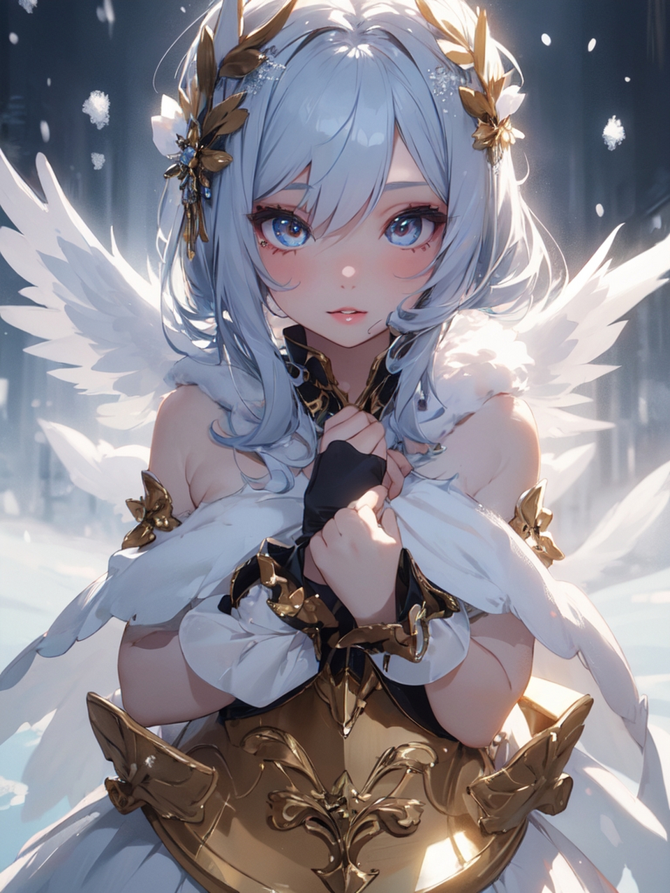 圣诞主题二次元美女