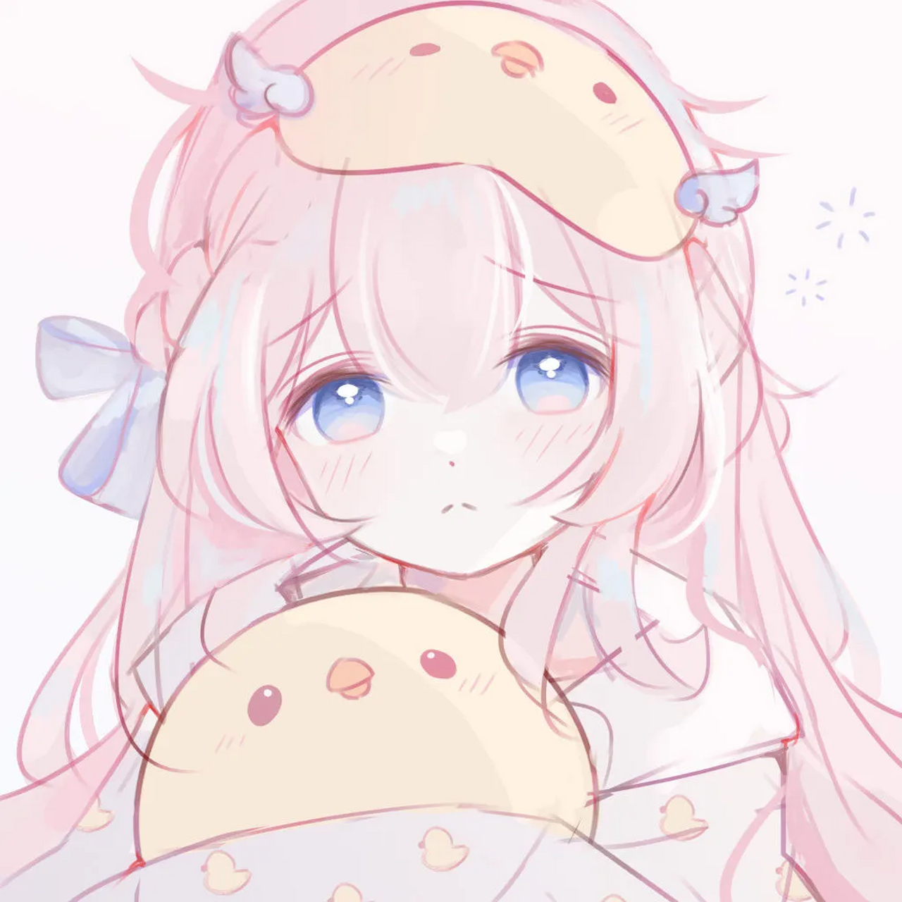 卡通女头 | 可爱的卡通动漫女头分享,每一张都很可爱#卡哇伊呀