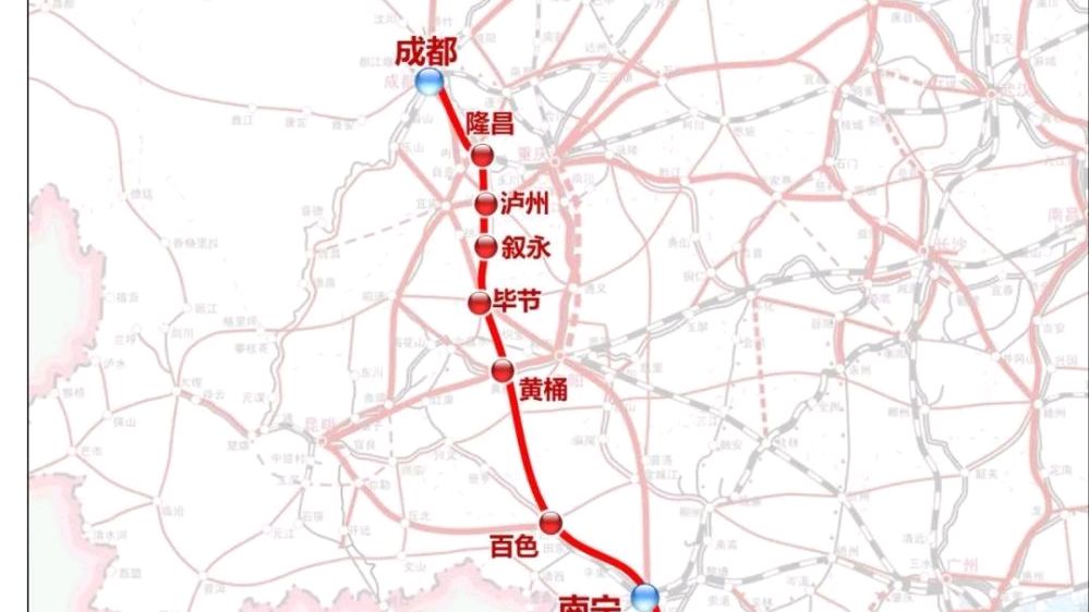 叙毕铁路路线图图片