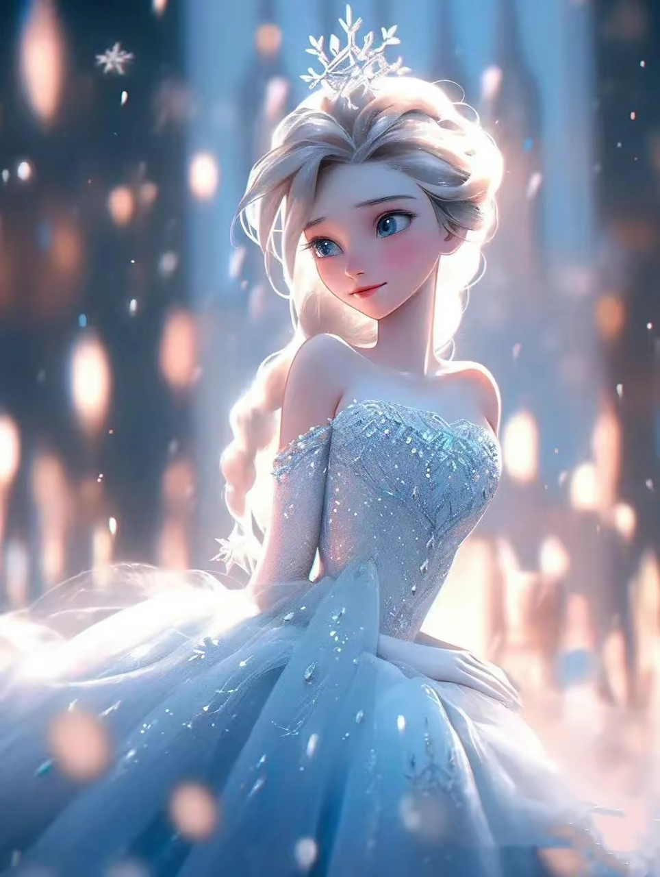 头像分享,《冰雪奇缘》艾莎公主头像