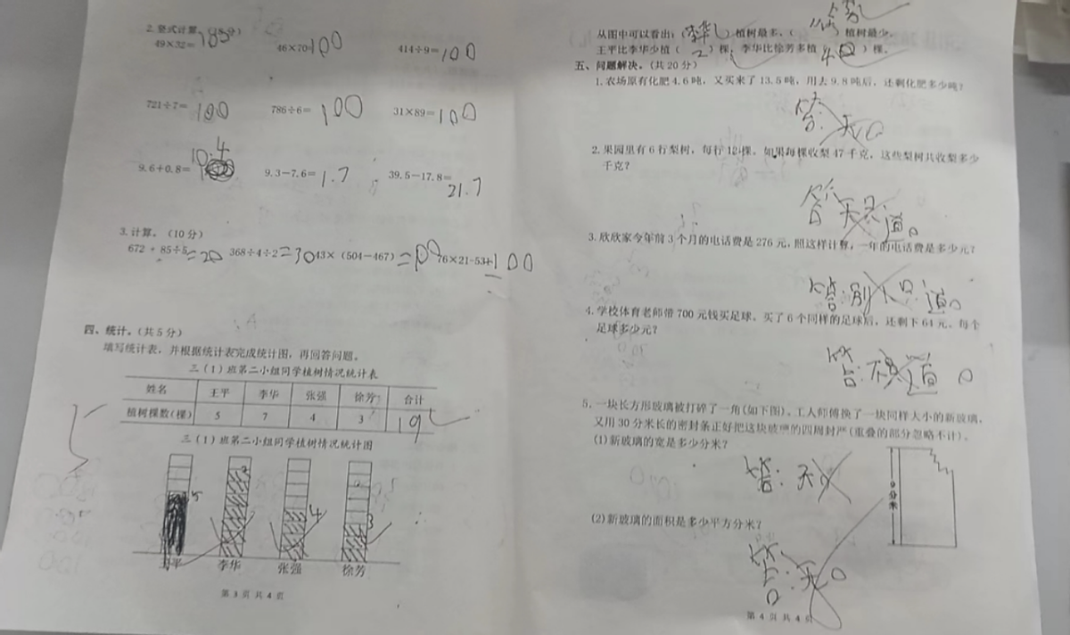 小学生"0分试卷"笑翻天,看后令人哭笑不得,这打挨的一点不冤