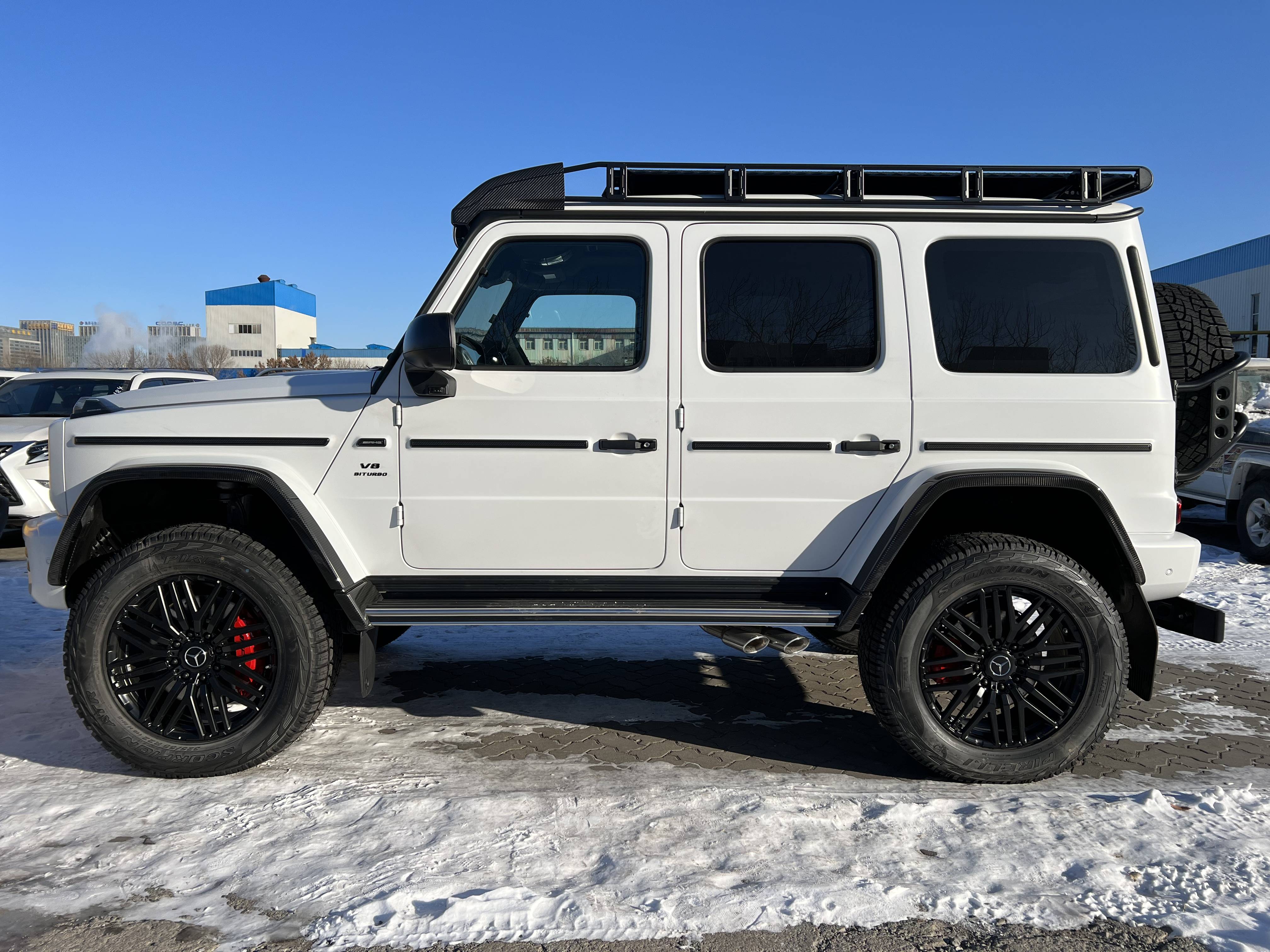 全新一代23款奔驰g63 4*4平方震撼来袭,顶级越野界的天花板