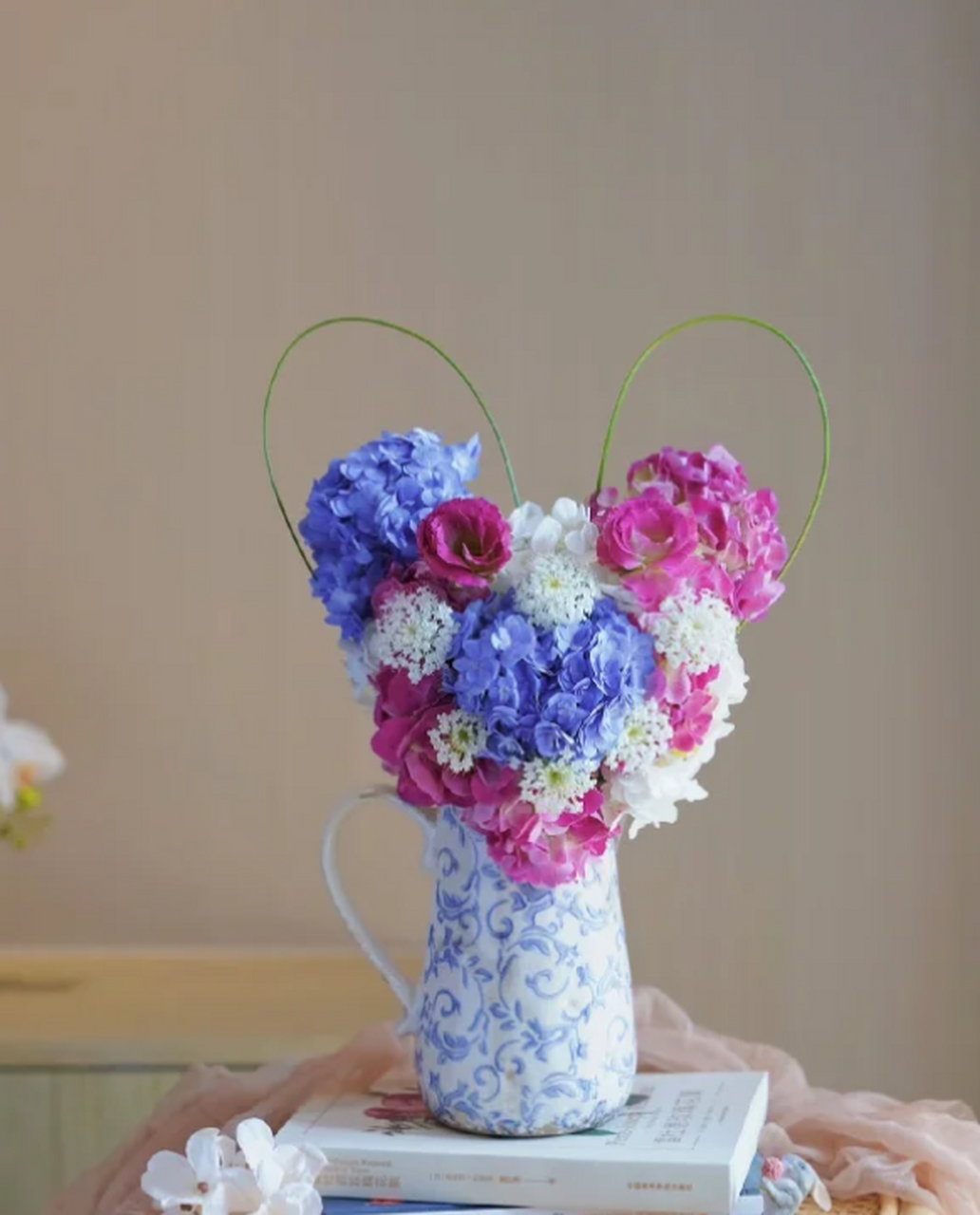 小爱心插花|满心满眼都是你呀 浪漫不在别处,当下即是全部,遇见了你