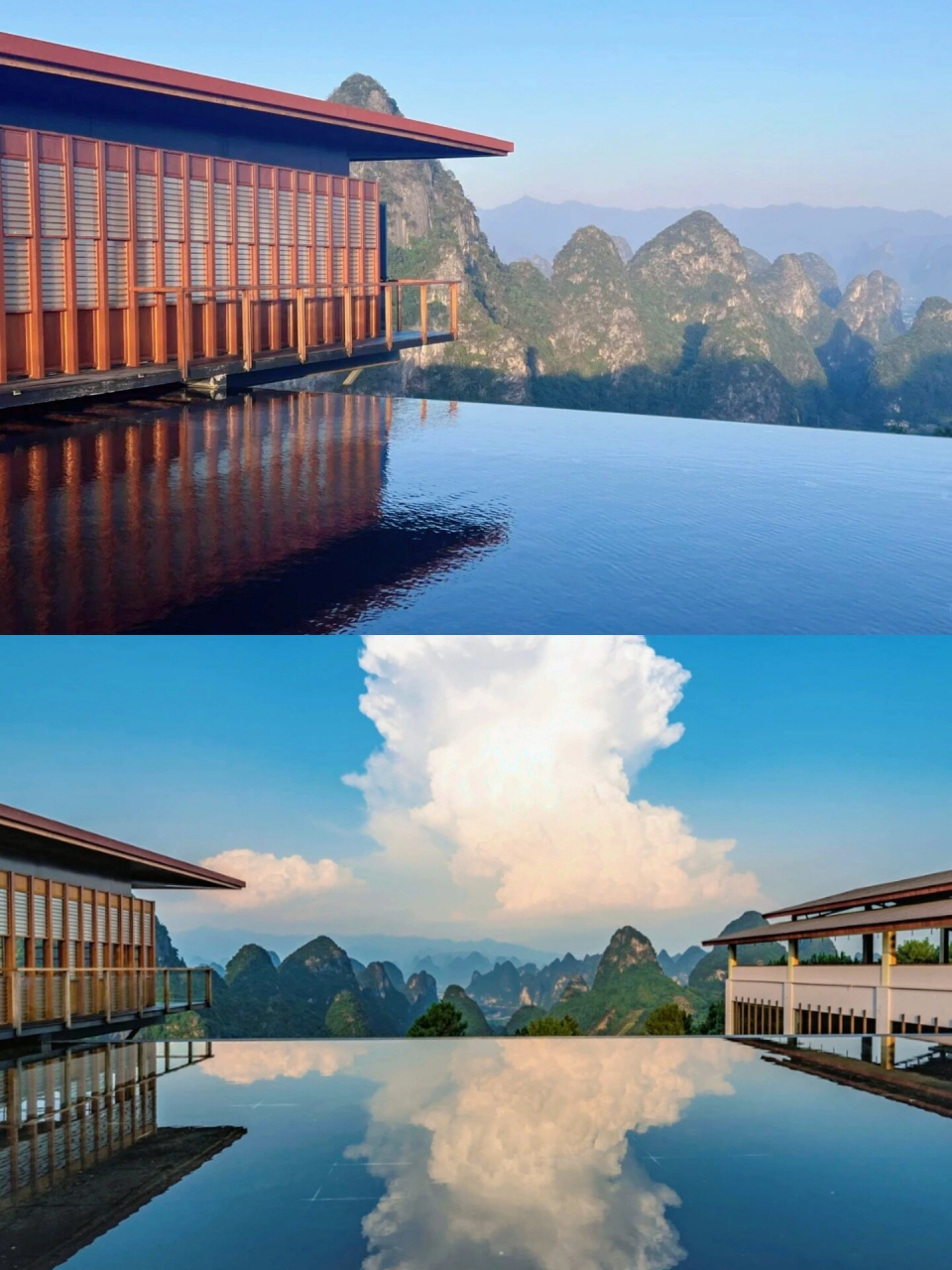 阳朔·画山云舍分享  尽览壮观云海和漓江山水,置身于画中游的仙境.