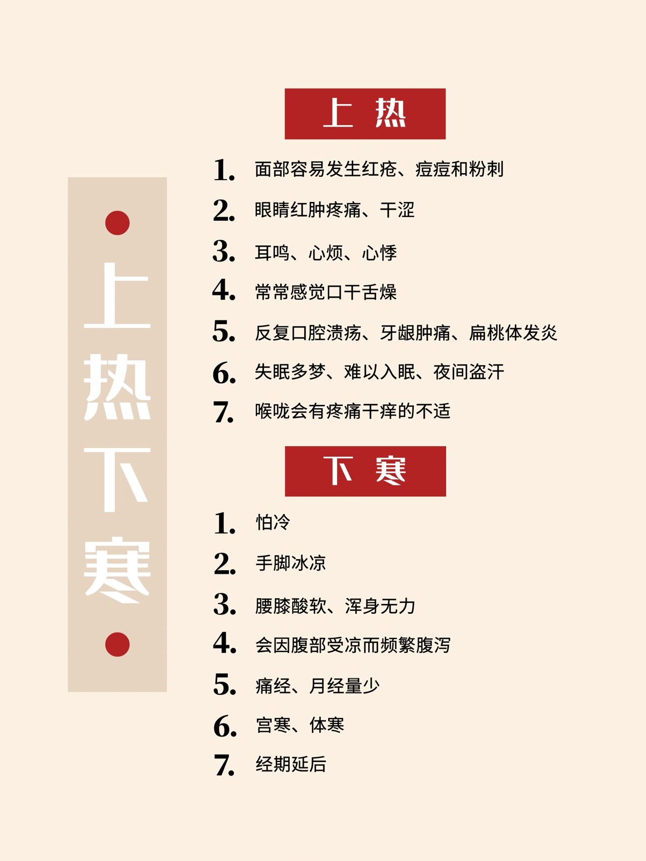 又容易上火 上热下寒是身体『同时』存在寒症与热症的表现 对心肺脾