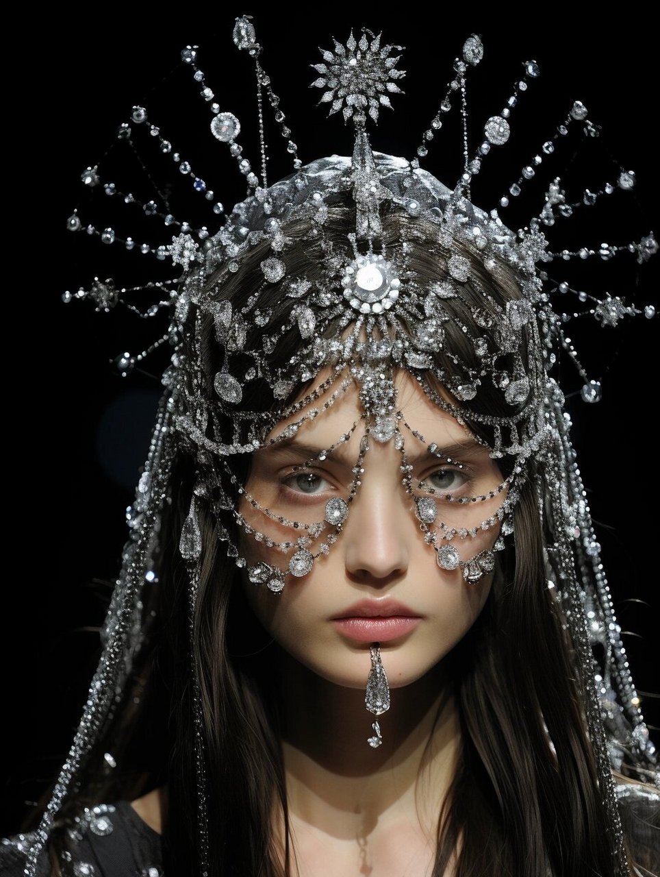 设计灵感丨绝美巴洛克的装饰艺术头饰面饰  "巴洛克艺术是在1600年至