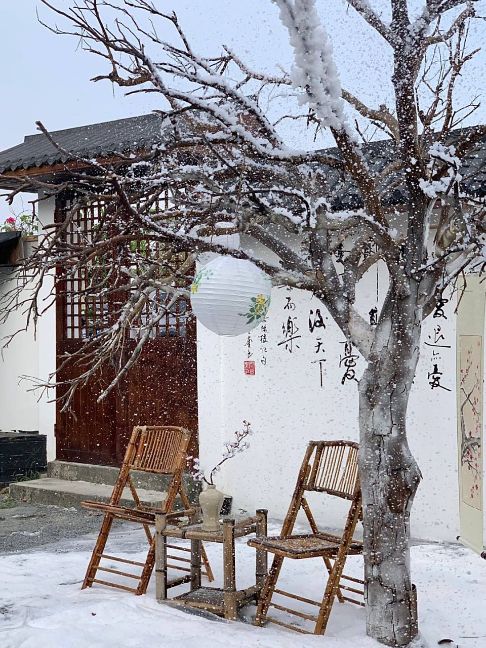 不用出广州也能拍到雪景,真是让人惊喜万分!