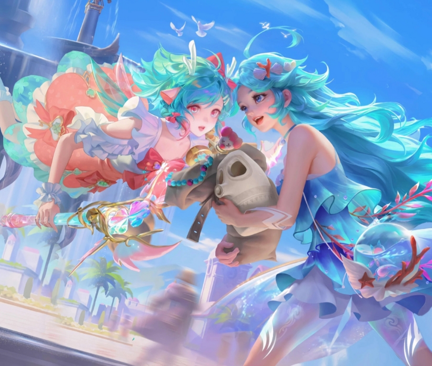 瑶和朵莉亚,失散多年的好姐妹?