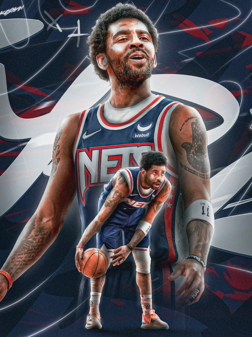 关于nba凯里·欧文的生涯各个时期海报分享  关于nba凯里·欧文的生涯