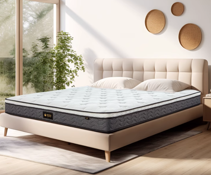 梦神椰棕护脊弹簧床垫:乳胶席梦思床垫带给您一个好的睡眠环境!