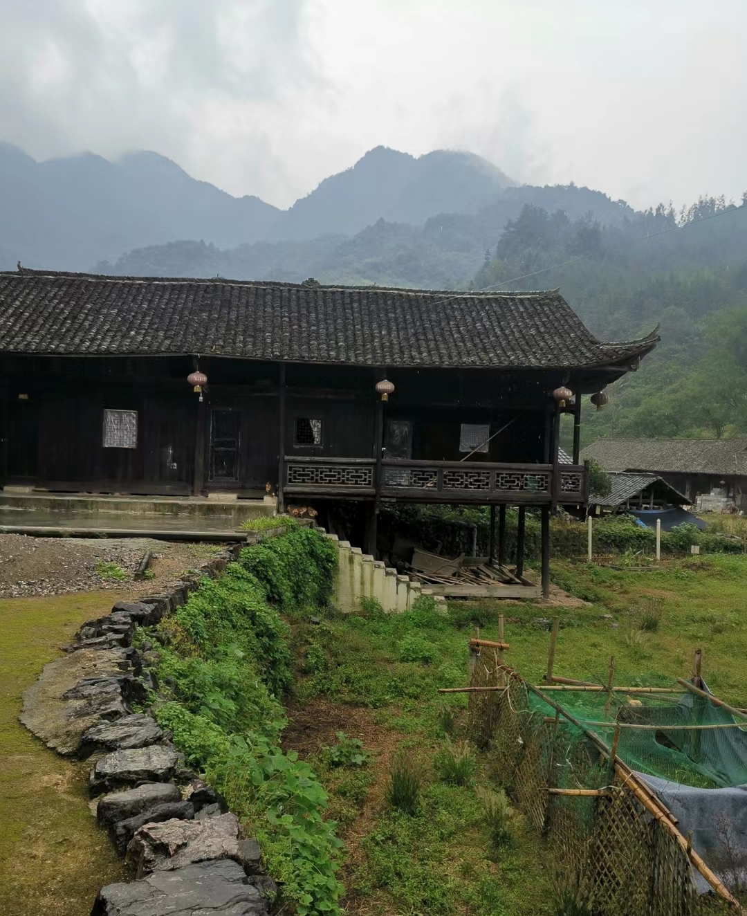 百度秋冬打卡挑战赛 张家界市以南六十多公里处的牧笛溪古村百年