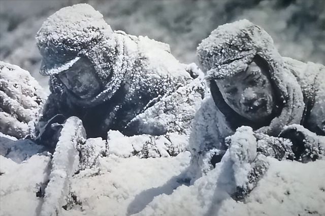 长津湖战役冰雕连图片