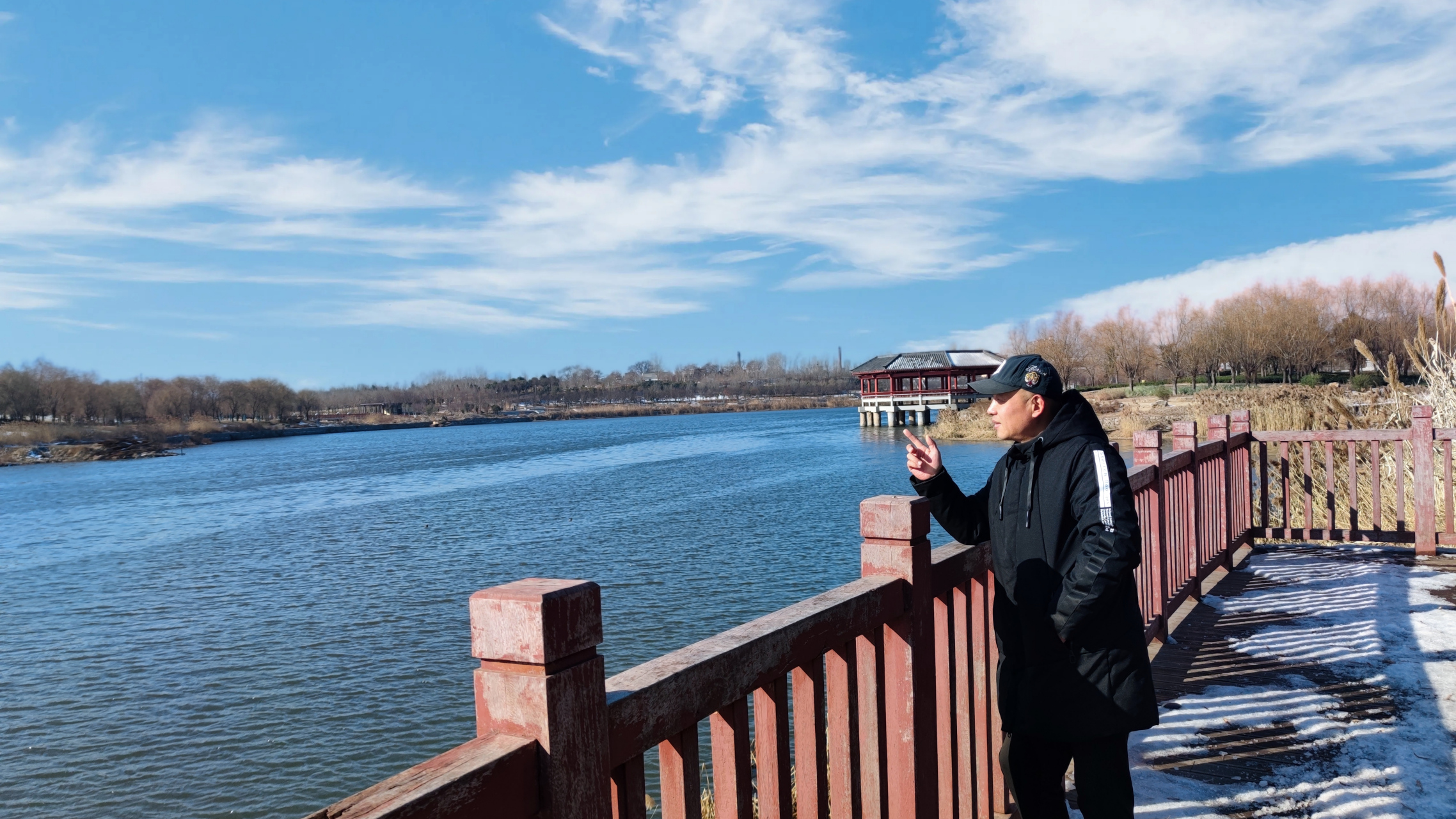 郑州# 郑州免费周边游的好去处,洧水公园位于郑州新郑市南关,被誉为