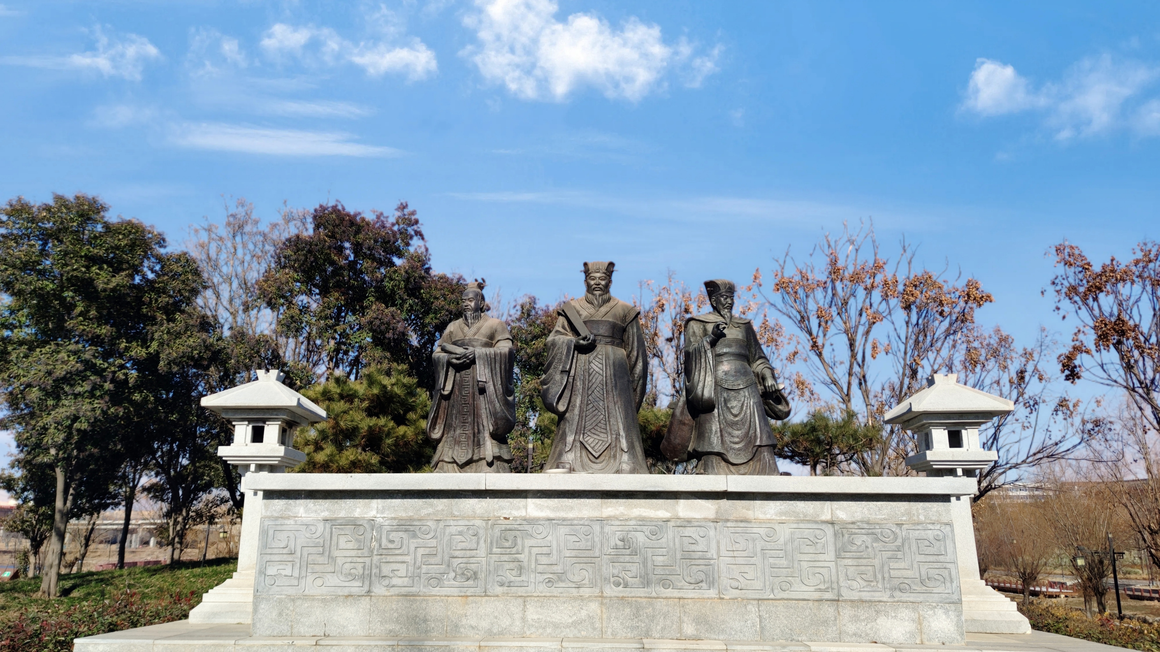 郑州# 郑州免费周边游的好去处,洧水公园位于郑州新郑市南关,被誉为