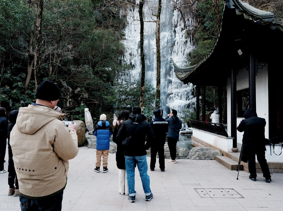 南通军山大观瀑图片