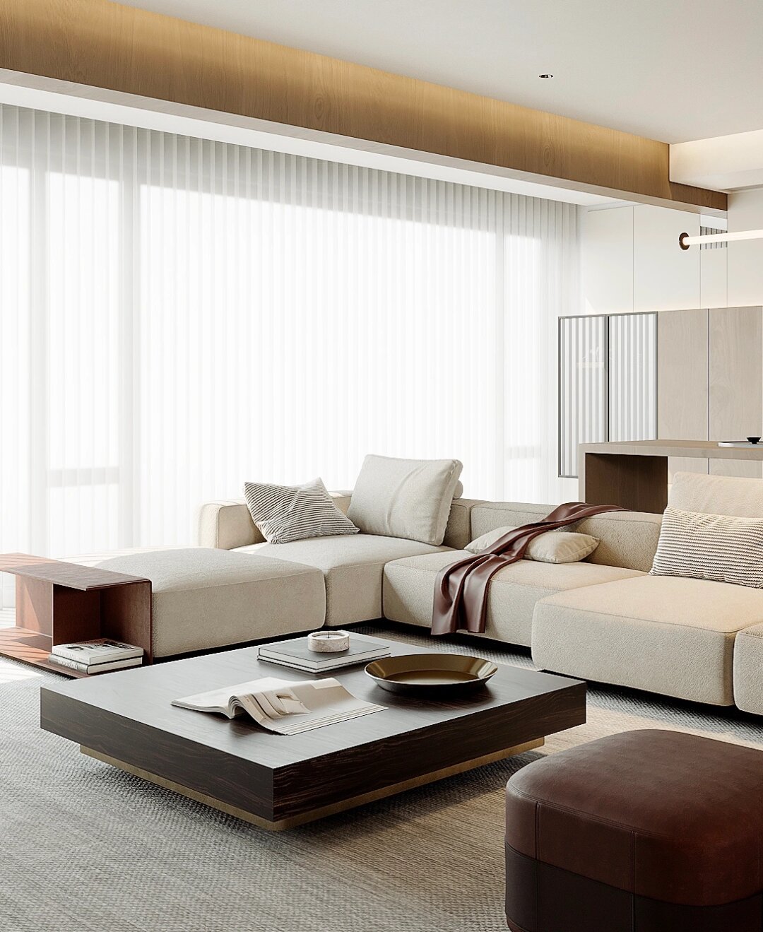 大平层设计首选的意式轻奢  意式轻奢风格装修是一种注重品质和设计感