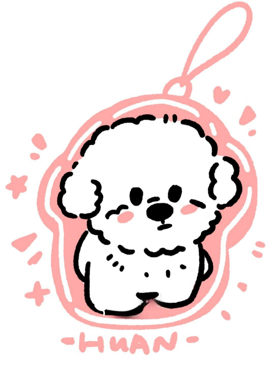 好多比熊宝宝  大家好,给大家带来一组近期画的比熊q版头像合集,一