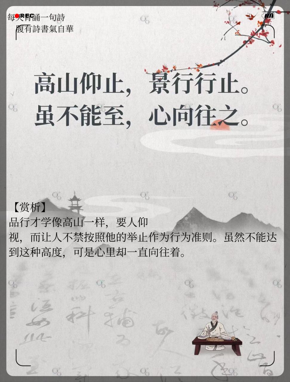 高山仰止叶子图片