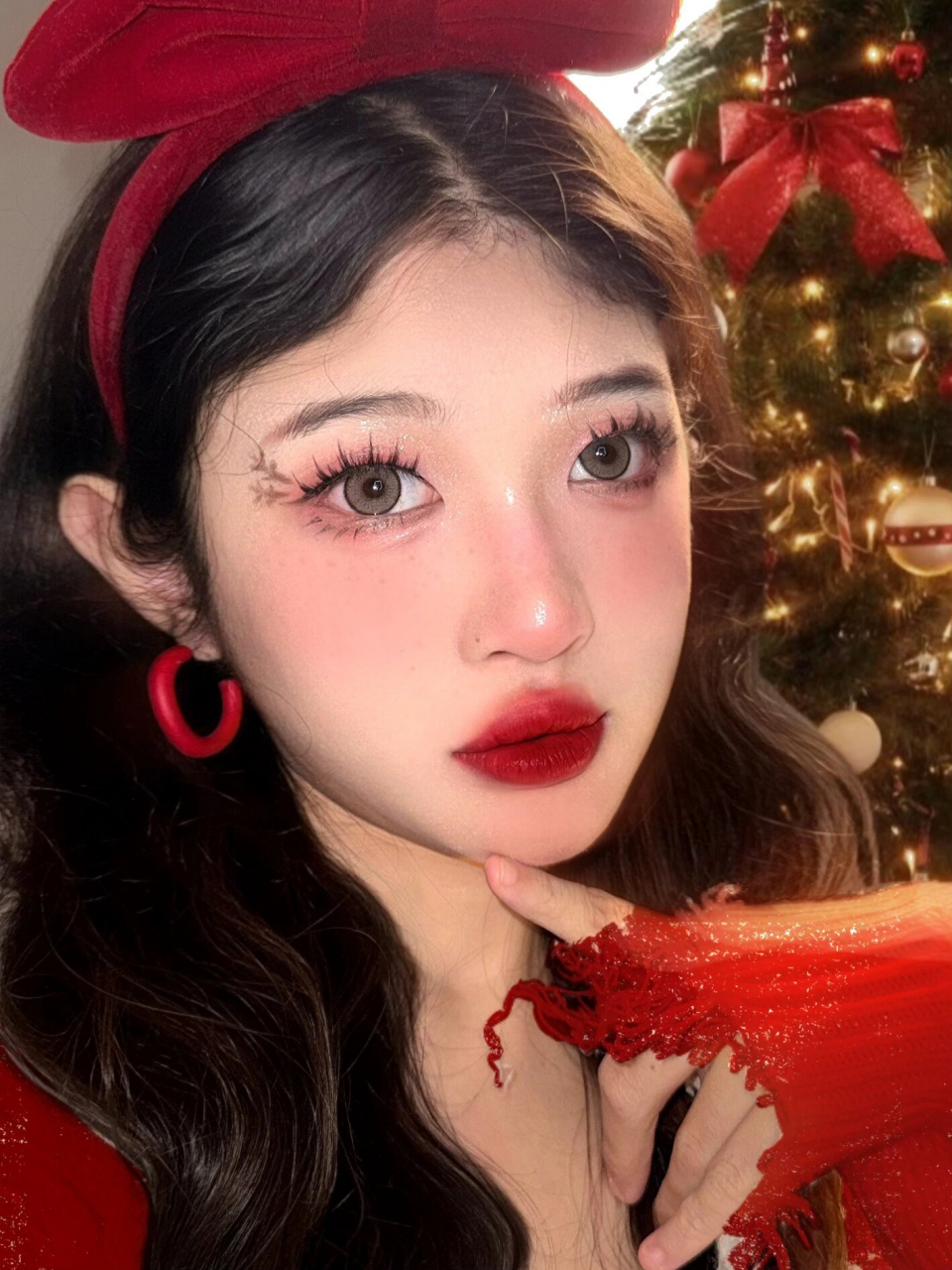 04  超好上手的一个圣诞节妆容,手残党,黄皮姐妹也93!