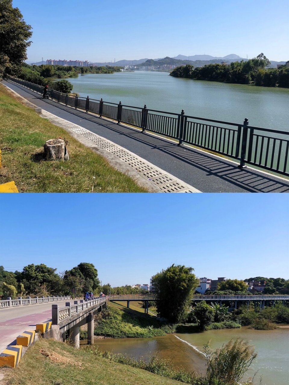 流溪河绿道:骑行者的梦想天堂  流溪河绿道,无疑是我在广州周边发现的