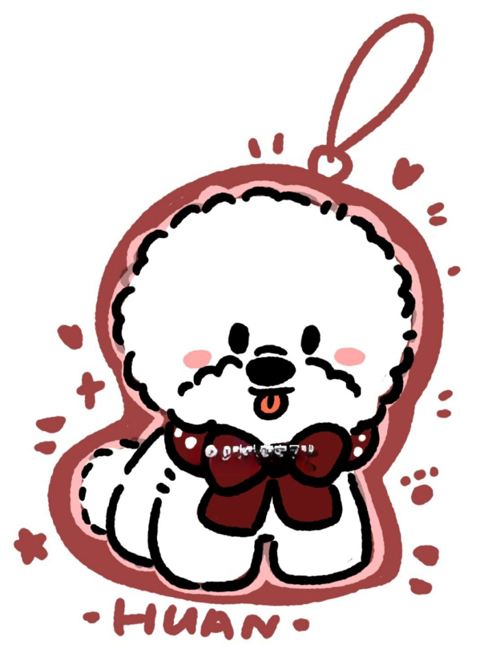 好多比熊宝宝  大家好,给大家带来一组近期画的比熊q版头像合集,一