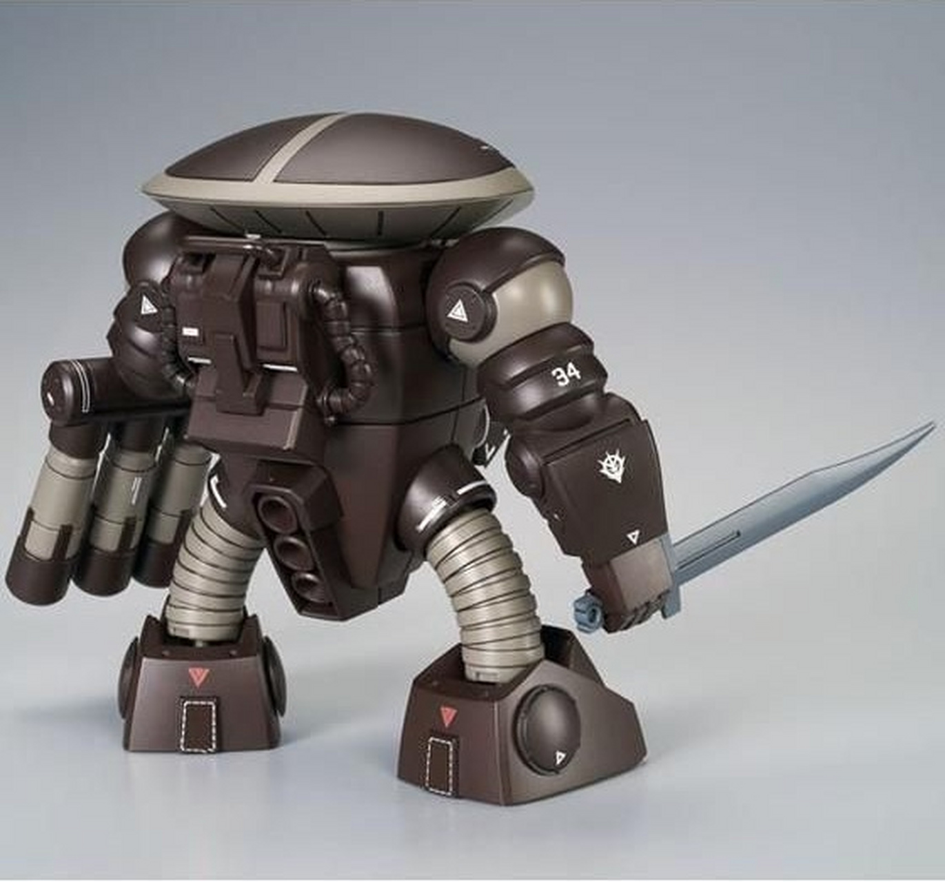 模型欣赏:机动战士高达 hguc  玖阿格,在动画的达喀尔攻防战中表现亮