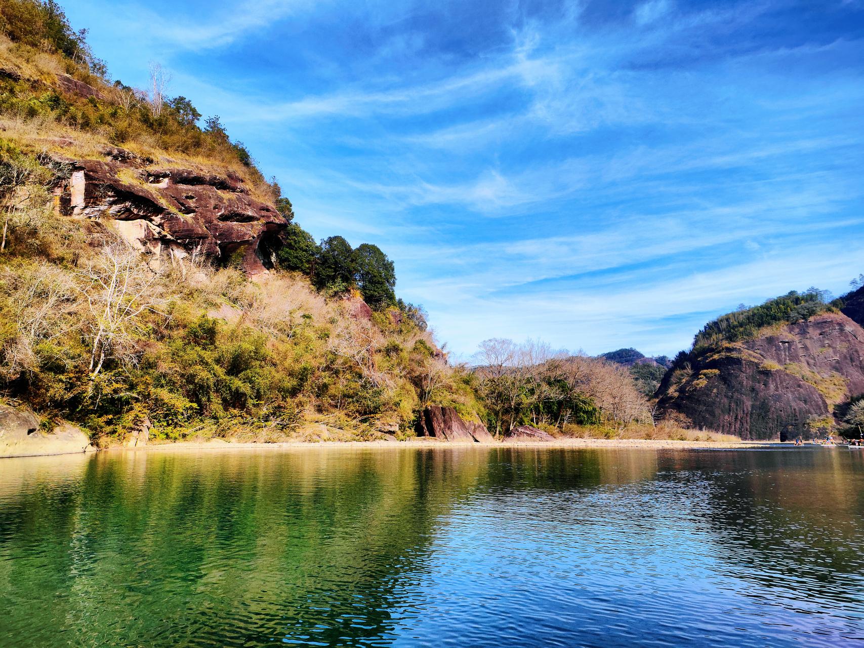 游福建武夷山——九曲溪竹筏漂流