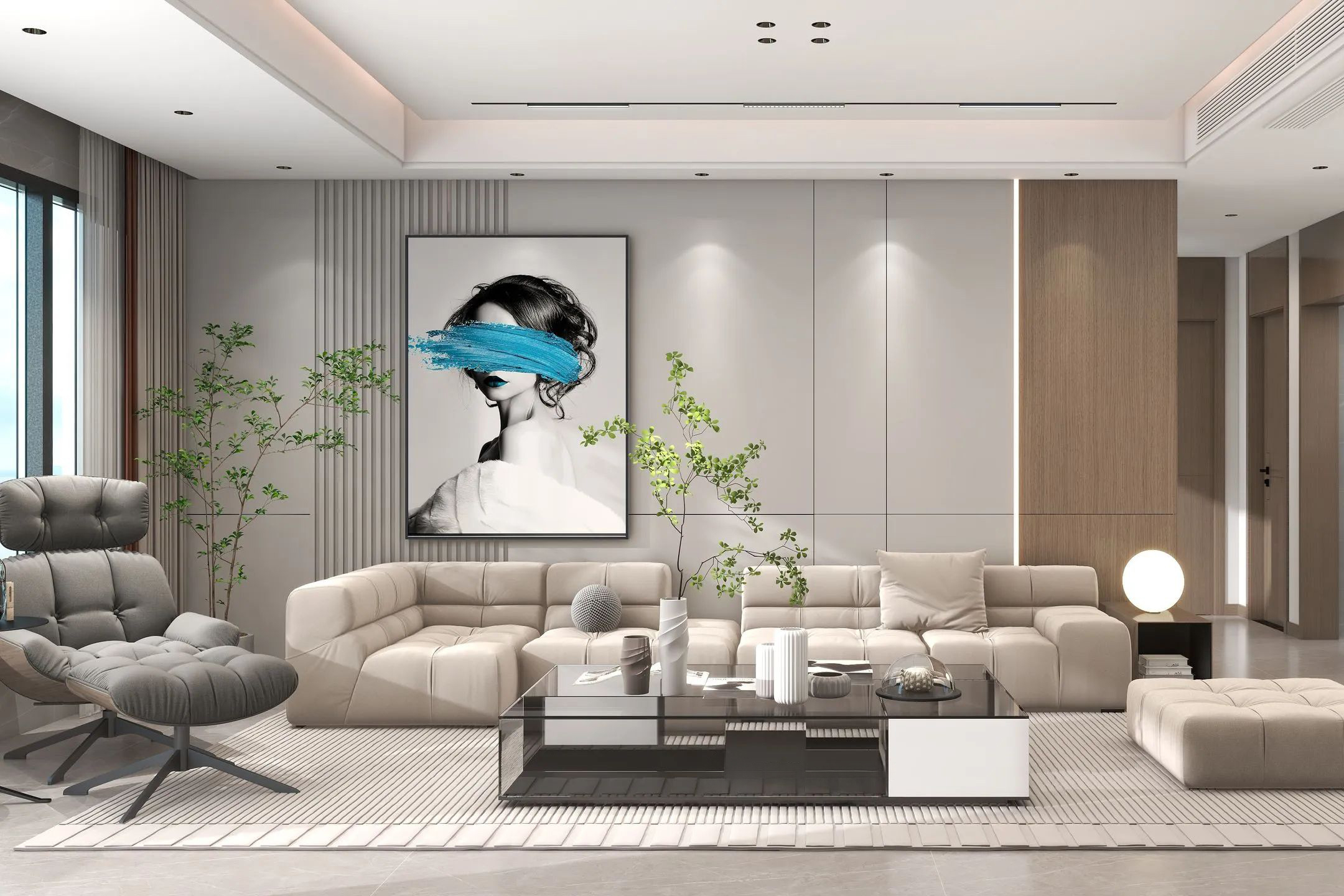 现代原木风格越来越受欢迎,以其简约,温馨,素雅的特质让人仿佛置身于