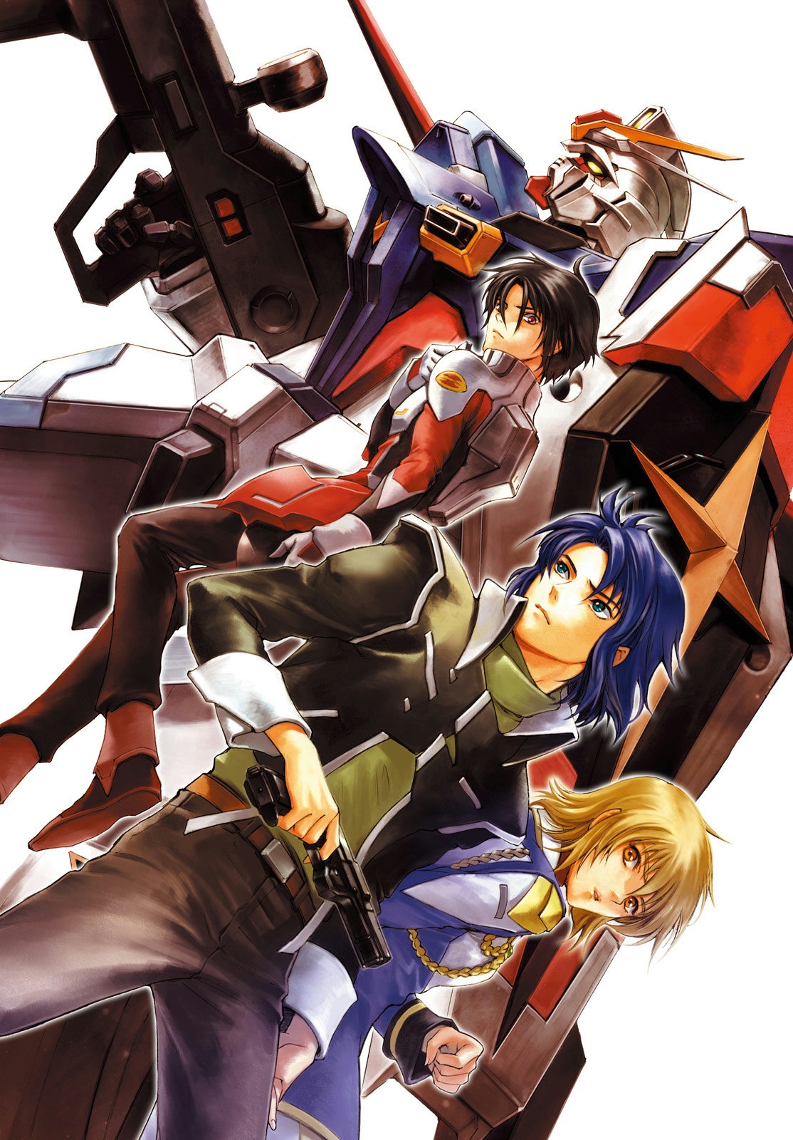 久织知槙 漫画《机动战士高达seed destiny the edge》插画欣赏