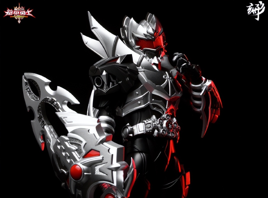 铠甲勇士:黑暗帝皇侠可动手办周边公开 驾驭和掌控最强黑暗之力