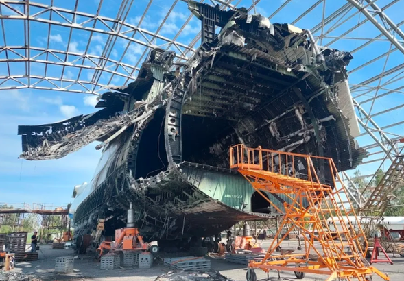 孔雀东南飞:乌克兰那架被摧毁的安225,残骸已被某国带走?