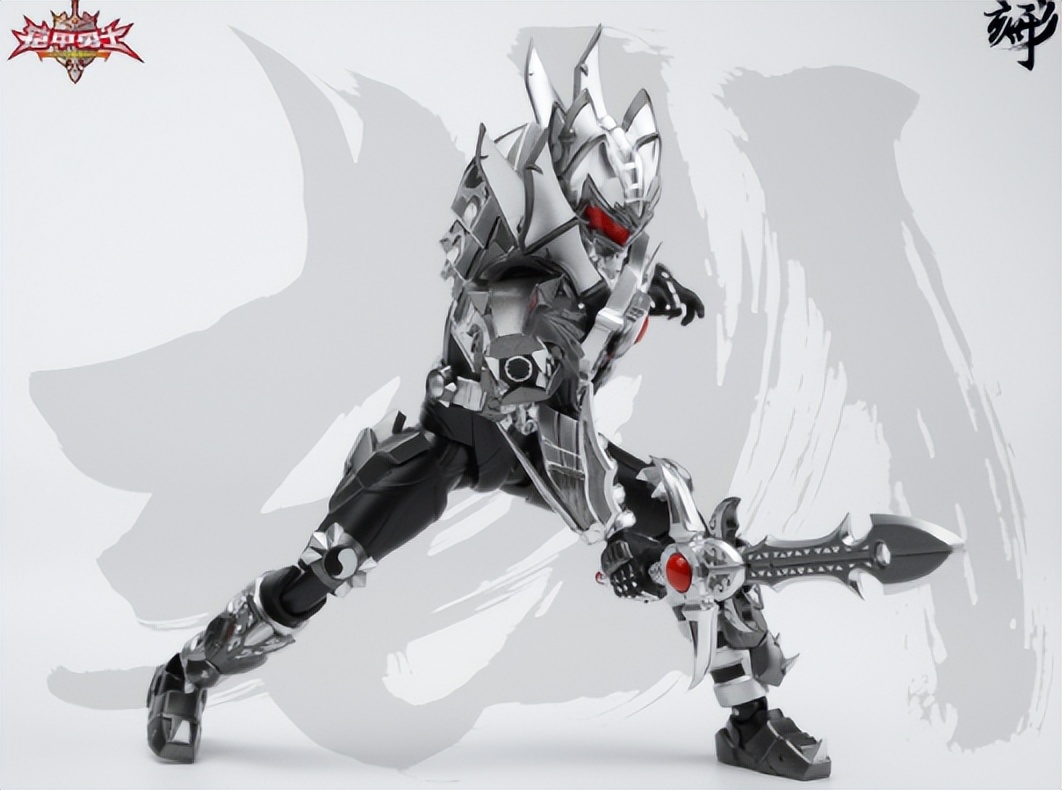 铠甲勇士:黑暗帝皇侠可动手办周边公开 驾驭和掌控最强黑暗之力