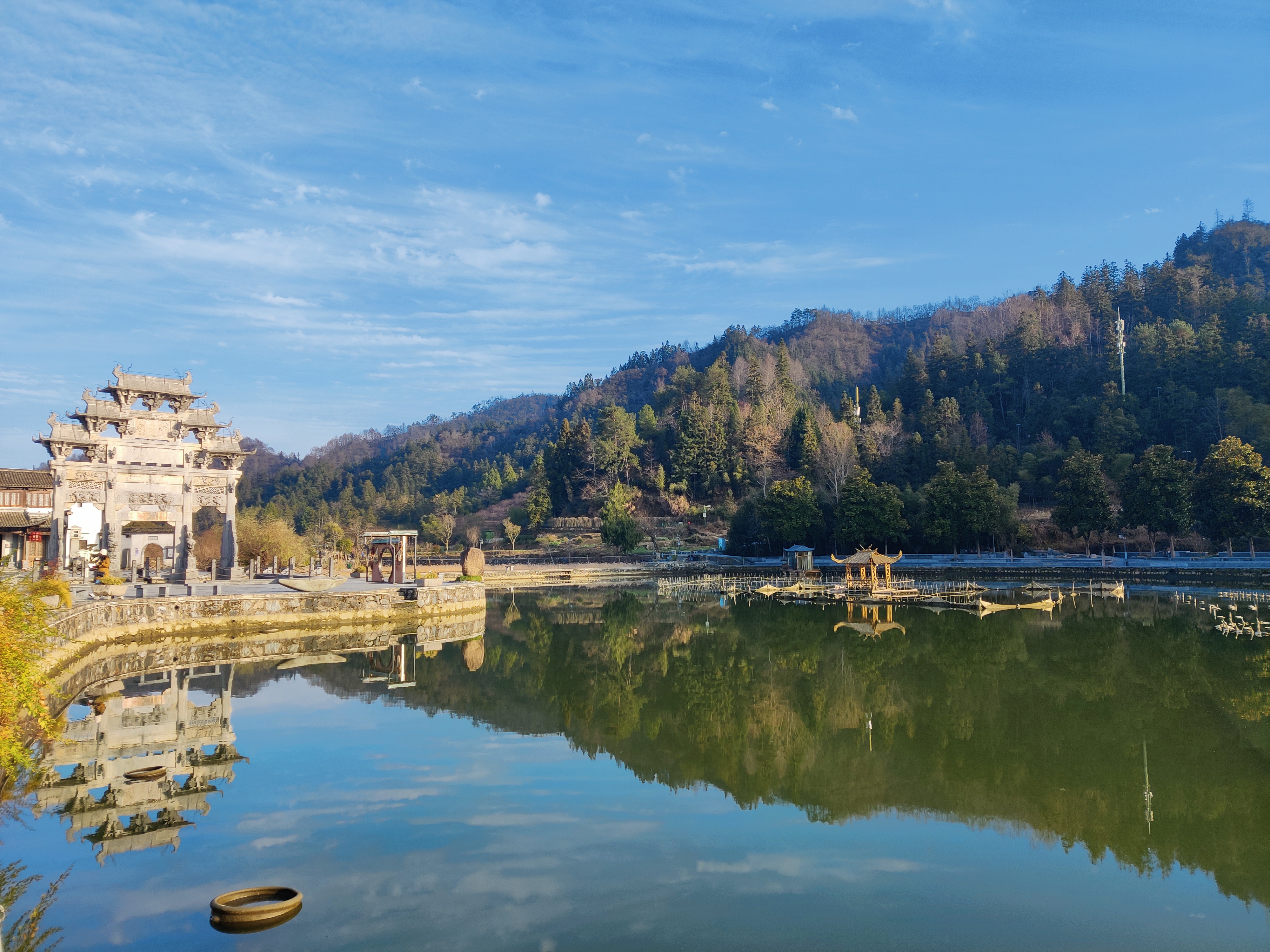 黄山西递村简介图片