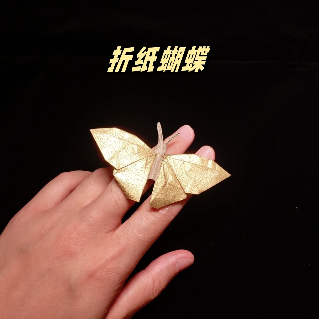 现在让我们一起学习如何折纸蝴蝶吧!