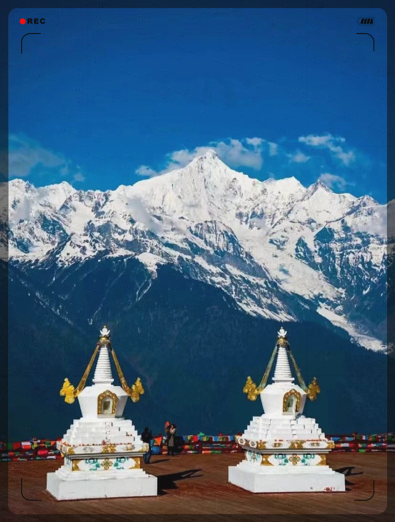 藏区八大神山排名图片