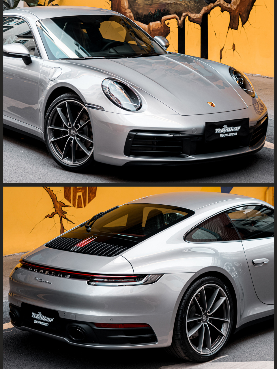 911 carrera gt银99高级金属色质感  保时捷911 tw gt银,这名字一听