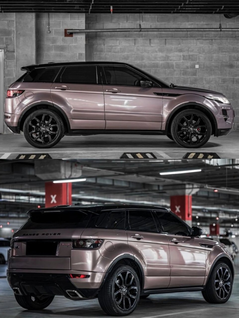 路虎揽胜极光 冰莓粉 颜值瞬间拉满  30～40多万的路虎揽胜极光,外观