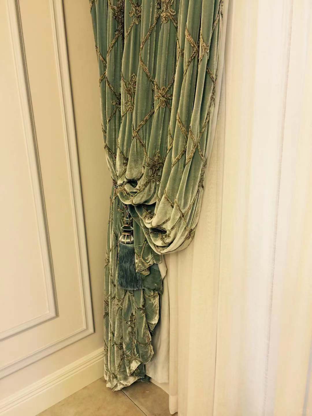 欧式宫廷风窗帘,浪漫与奢华的代名词!