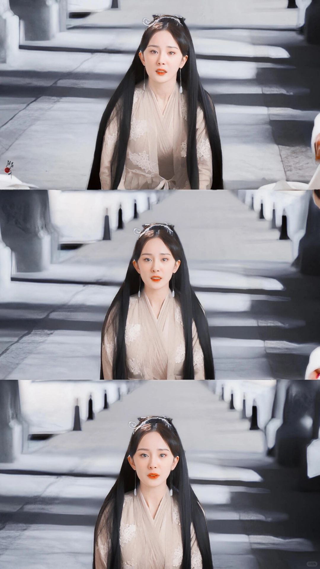 杨幂在《三生三世十里桃花》中饰演的白浅一角,真是美得让人窒息!