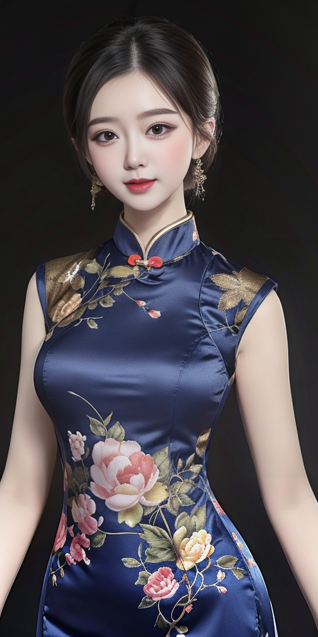 旗袍女子,不必倾城,却别有一番韵味!#旗袍美女