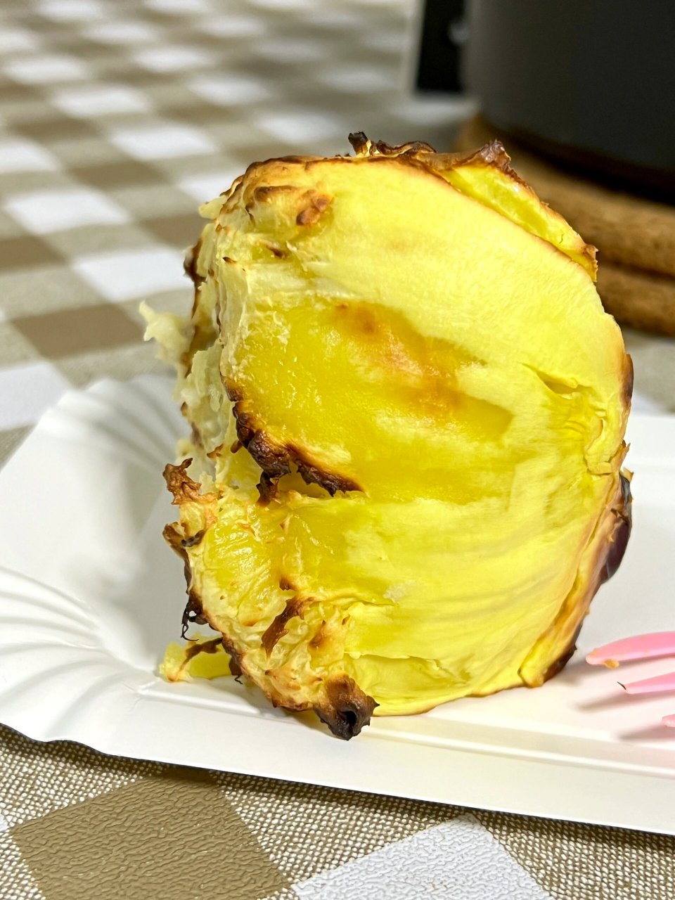 天气冷,烤份榴莲吃吃