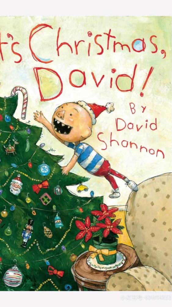 英文启蒙绘本《It's Christmas David》,母婴育儿,家庭教育,好看视频