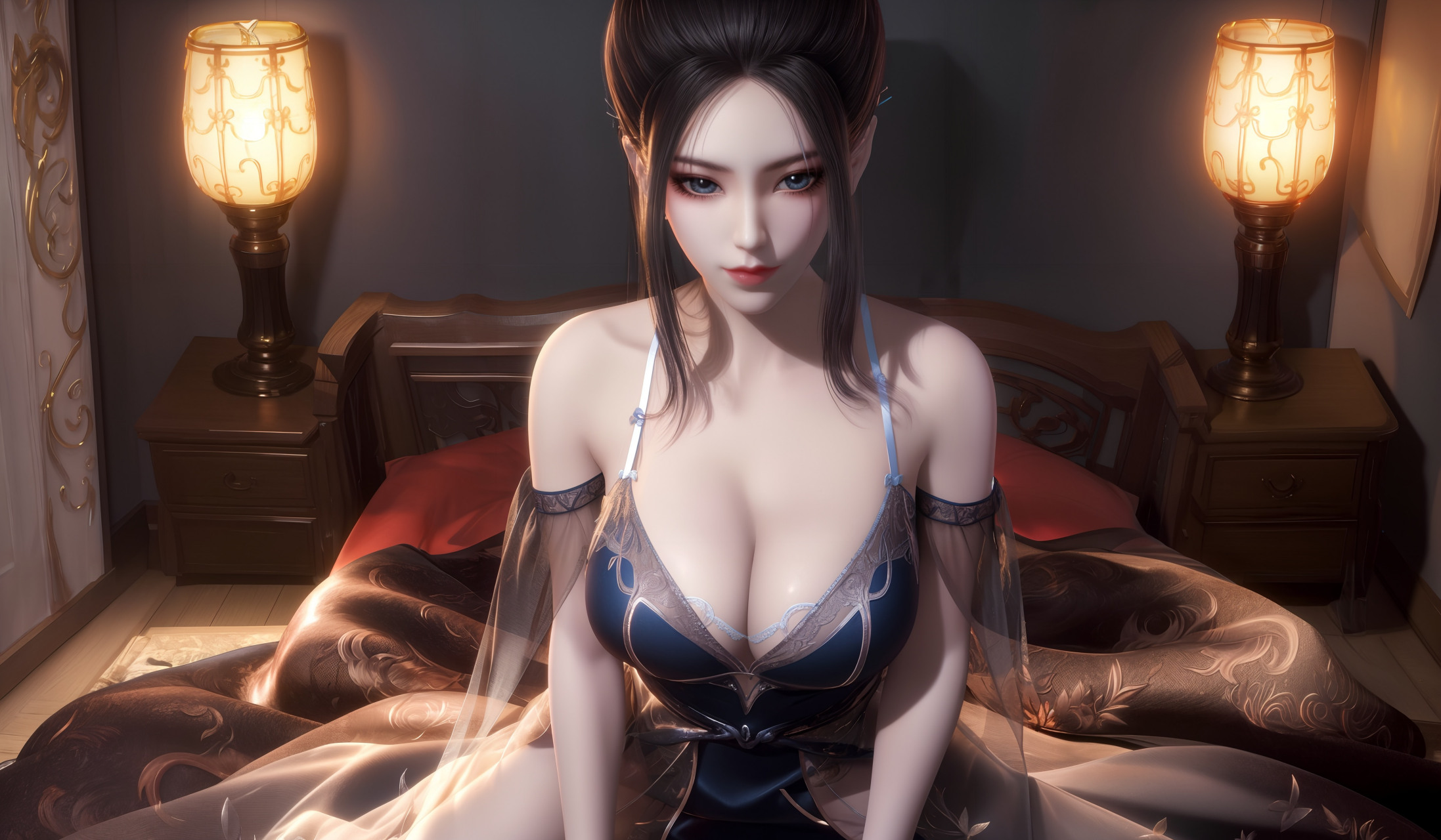 焰灵姬[你懂的][你懂的][你懂的]#见证国漫崛起# #动漫头像和壁纸