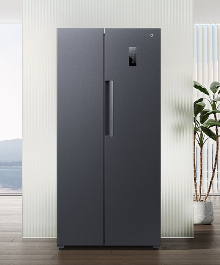 家庭实用必备!米家风冷无霜对开门冰箱,仅售1558元!