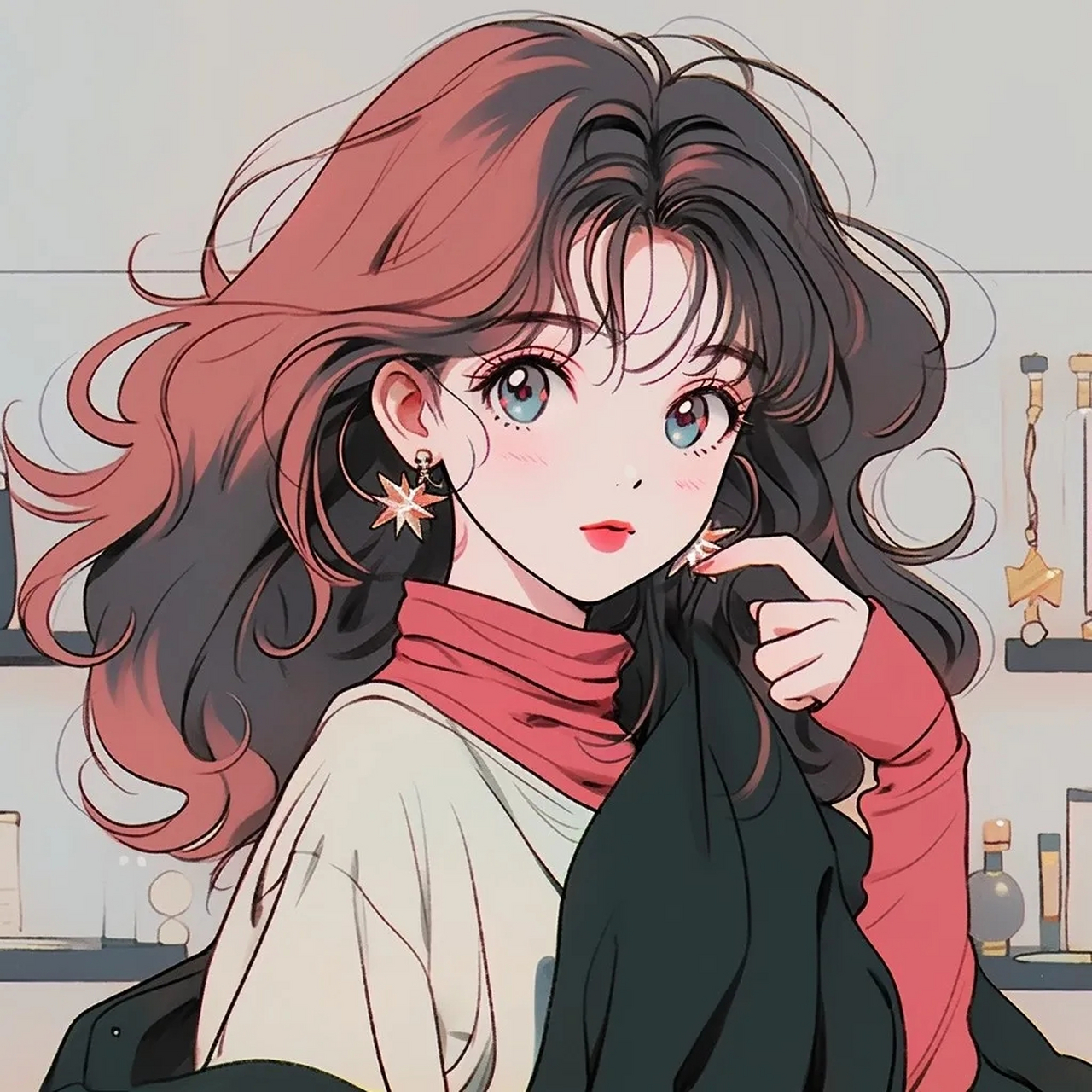 ins|温温柔柔动漫女生头像  #头像#