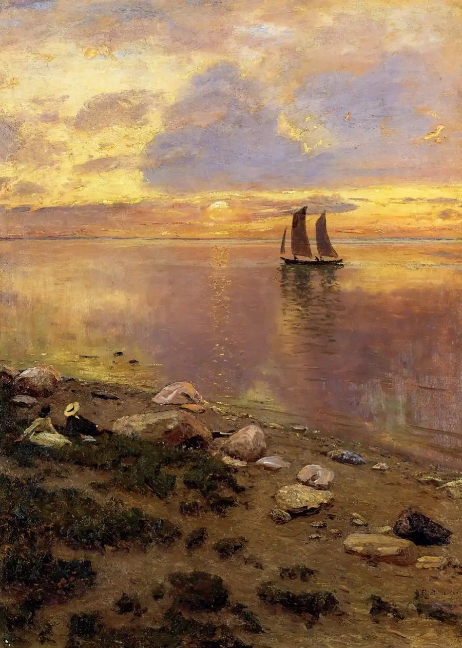 一组生动唯美的海景油画︱dubovskoynikolaynikanorovich绘画作品